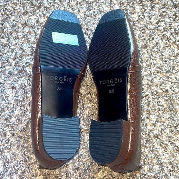 Torgeis Women's Vain Loafer Color Brown Size 8.5 brand new - Picture 6 of 8